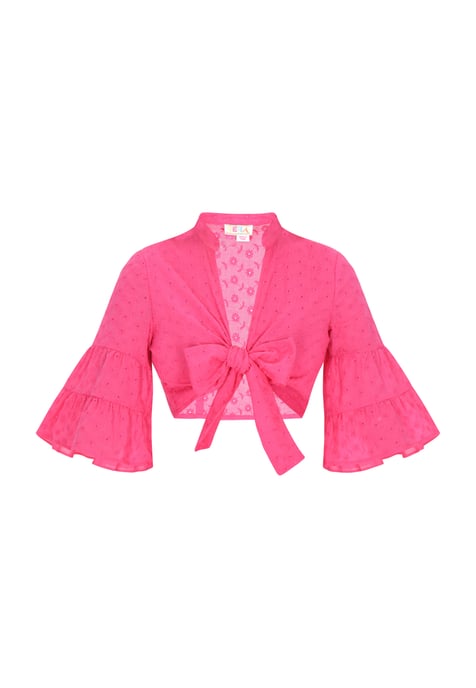 IZIA Bluse Frauen Fuchsie - Image 1