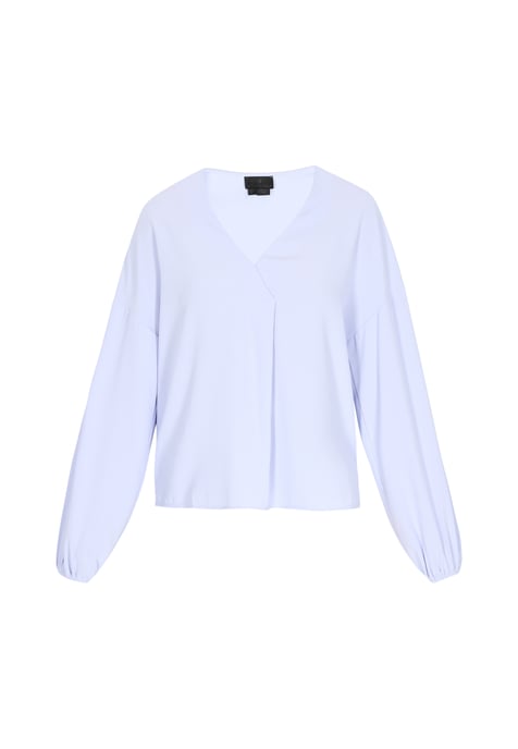 Dreimaster Bluse Frauen hellblau - Image 1