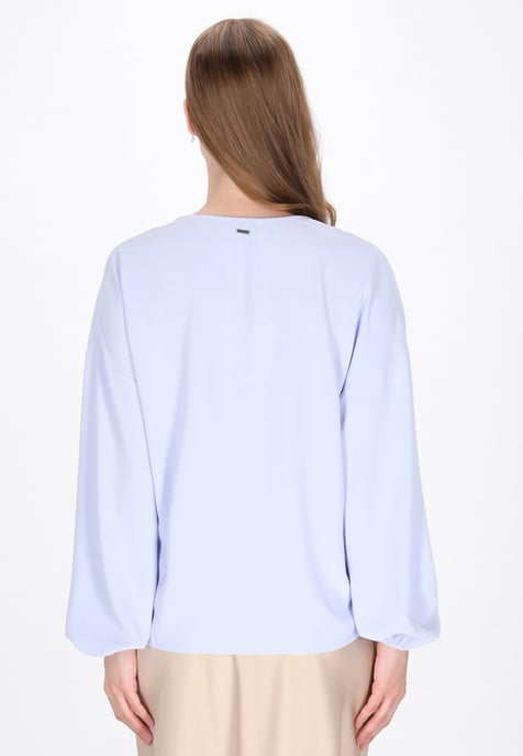 Dreimaster Bluse Frauen hellblau - Image 4