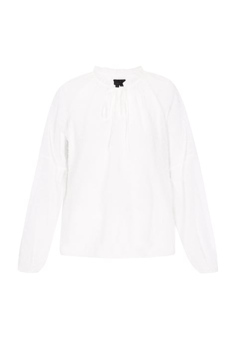 Dreimaster Bluse Frauen Weiß - Image 1