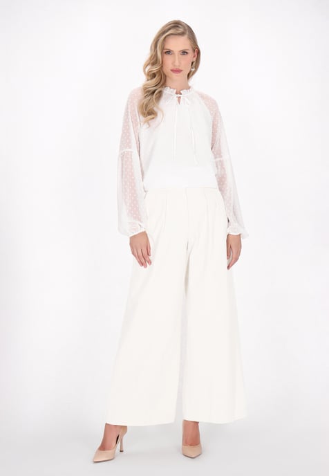 Dreimaster Bluse Frauen Weiß - Image 2