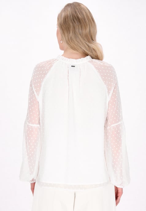 Dreimaster Bluse Frauen Weiß - Image 4