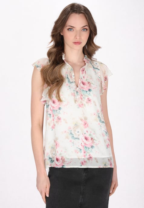 Dreimaster Bluse Frauen Rose - Image 3