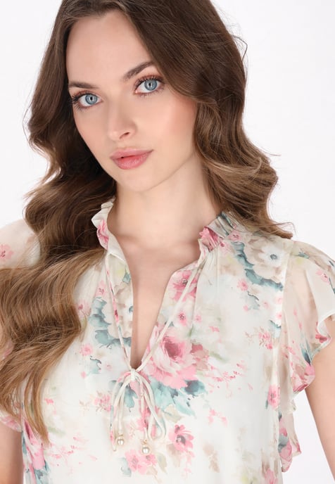 Dreimaster Bluse Frauen Rose - Image 5