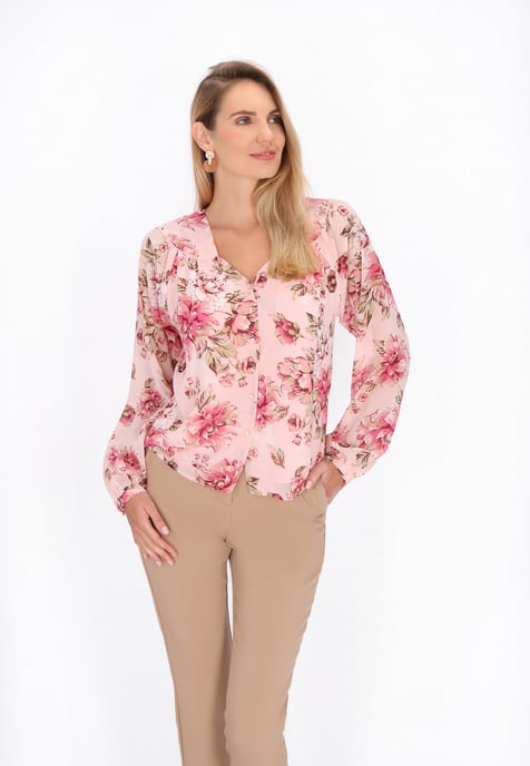 usha Bluse Frauen hellrosa mehrfarbig - Image 3