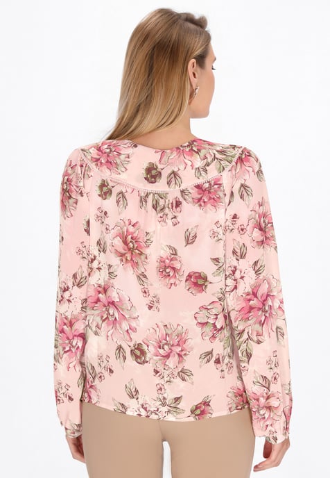 usha Bluse Frauen hellrosa mehrfarbig - Image 4
