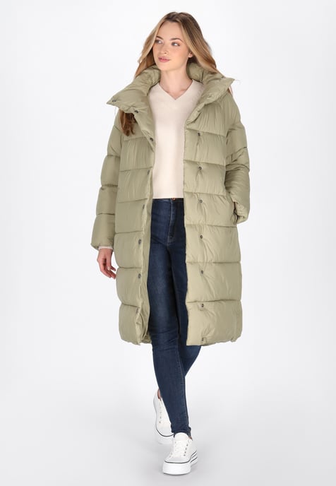 Dreimaster Mantel Frauen Olive - Image 2