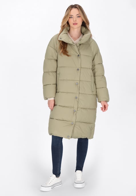 Dreimaster Mantel Frauen Olive - Image 3