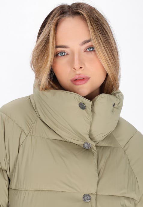 Dreimaster Mantel Frauen Olive - Image 5