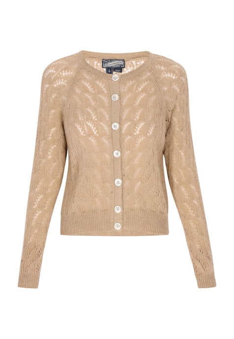 Dreimaster Strickjacke Frauen Beige - Image 1