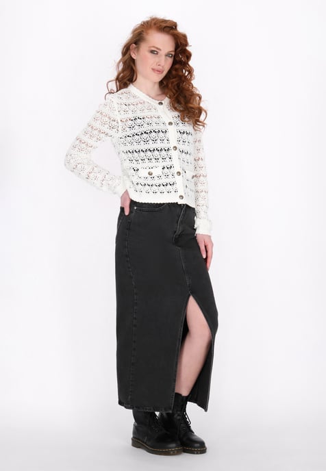 Dreimaster Strickjacke Frauen Weiß - Image 2