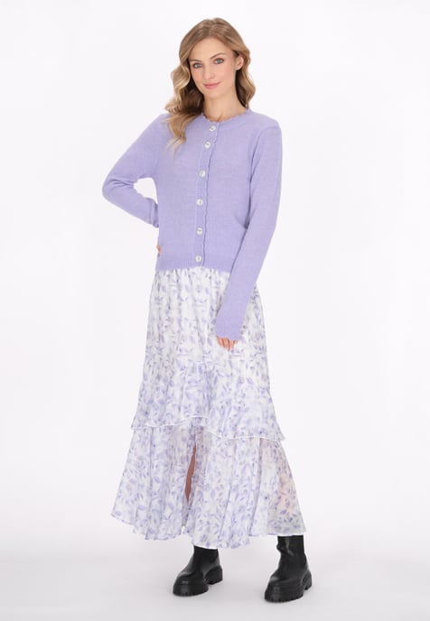 Dreimaster Strickjacke Frauen helles Lavendel - Image 2