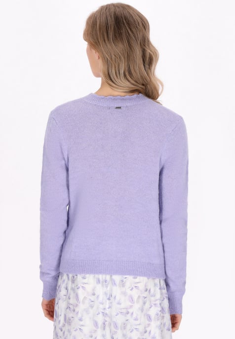 Dreimaster Strickjacke Frauen helles Lavendel - Image 4