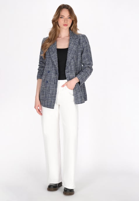 Dreimaster Jacke Frauen blau mehrfarbig - Image 2