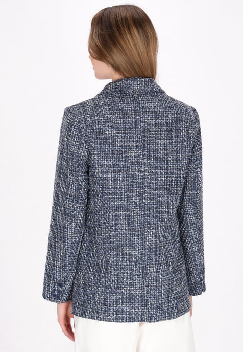 Dreimaster Jacke Frauen blau mehrfarbig - Image 4