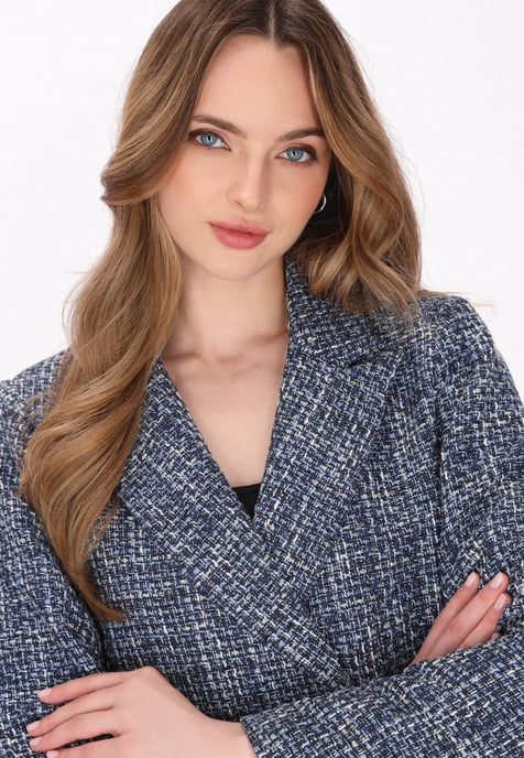 Dreimaster Jacke Frauen blau mehrfarbig - Image 5