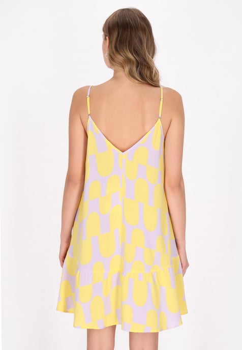 Mymo Kleid Frauen gelber Flieder - Image 4