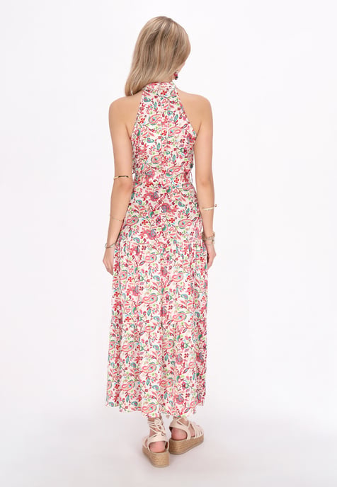 IZIA Kleid Frauen rot mehrfarbig - Image 4