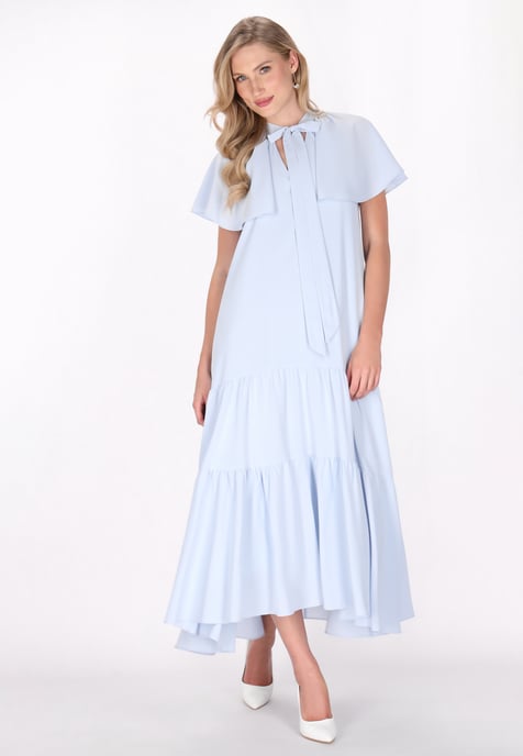 Dreimaster Kleid Frauen hellblau - Image 3