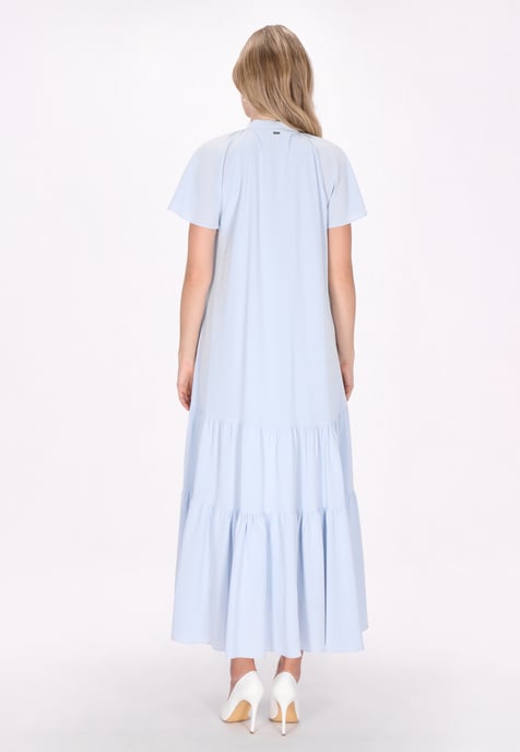 Dreimaster Kleid Frauen hellblau - Image 4