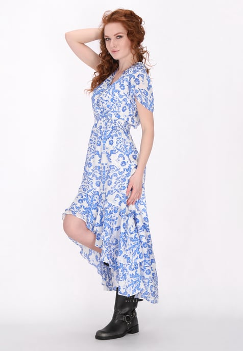 Dreimaster Kleid Frauen Blau - Image 3