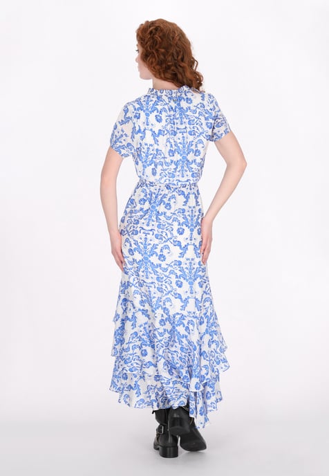 Dreimaster Kleid Frauen Blau - Image 4