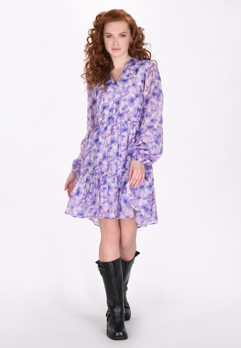 Dreimaster Kleid Frauen lila - Image 2
