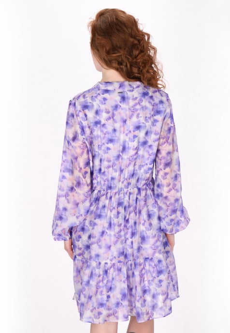 Dreimaster Kleid Frauen lila - Image 4