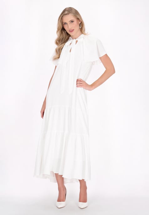 Dreimaster Kleid Frauen Weiß - Image 2