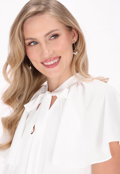 Dreimaster Kleid Frauen Weiß - Image 5