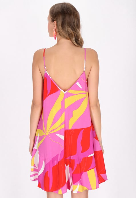 Mymo Kleid Frauen rosa mehrfarbig - Image 4
