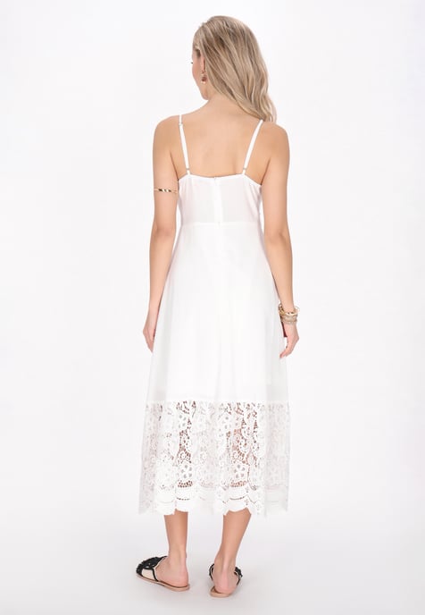 IZIA Kleid Frauen Weiß - Image 4