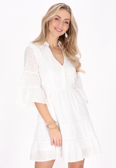 IZIA Kleid Frauen Weiß - Image 3