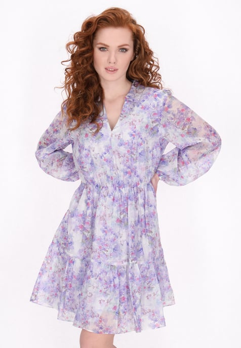 Dreimaster Kleid Frauen grau - Image 3