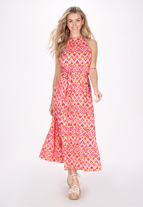 IZIA Kleid Frauen rosa mehrfarbig - Image 3