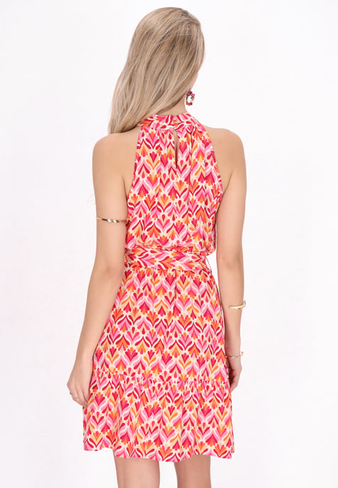 IZIA Kleid Frauen rosa mehrfarbig - Image 4