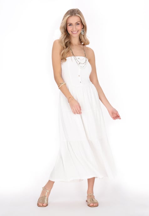 IZIA Kleid Frauen Weiß - Image 3