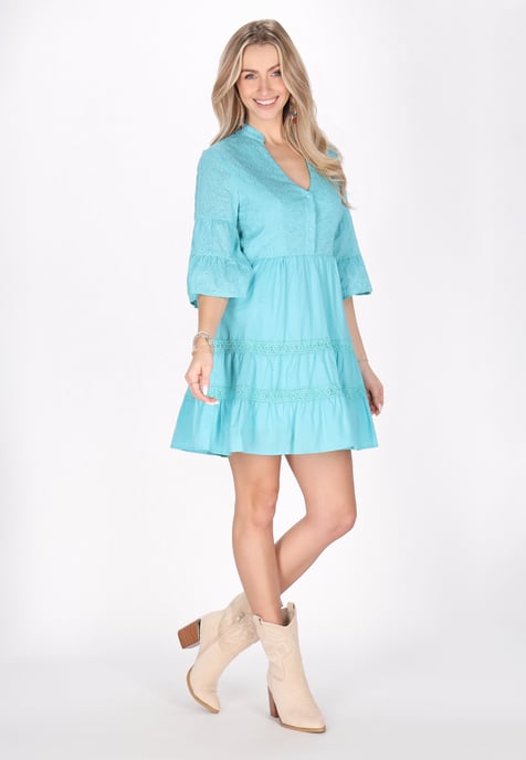 IZIA Kleid Frauen Aqua - Image 2