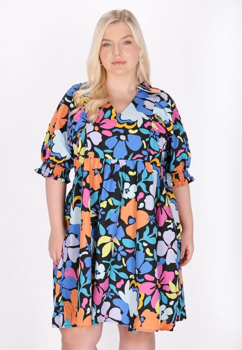 Mymo Kleid in großen Größen Frauen Blau - Image 3