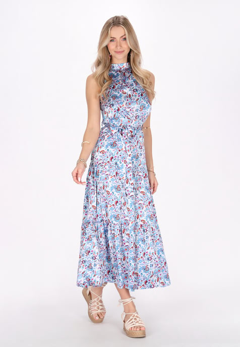 IZIA Kleid Frauen blau mehrfarbig - Image 3