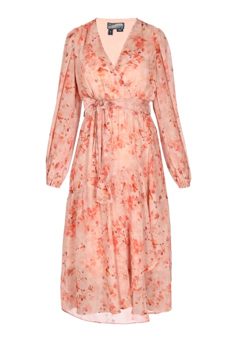 Dreimaster Kleid Frauen Aprikose - Image 1