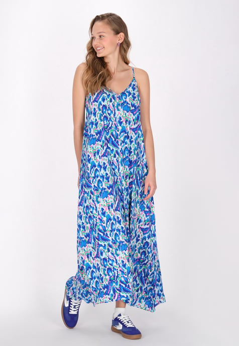 Mymo Kleid Frauen blau mehrfarbig - Image 3