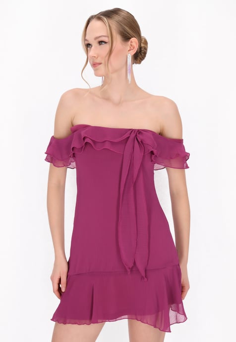 Mymo Kleid Frauen lila - Image 3