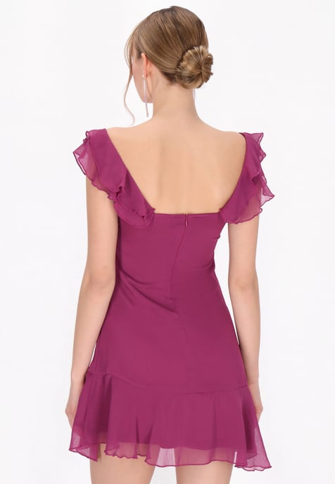 Mymo Kleid Frauen lila - Image 4