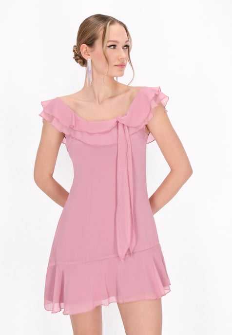 Mymo Kleid Frauen Rose - Image 3