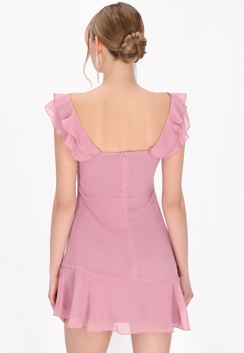 Mymo Kleid Frauen Rose - Image 4