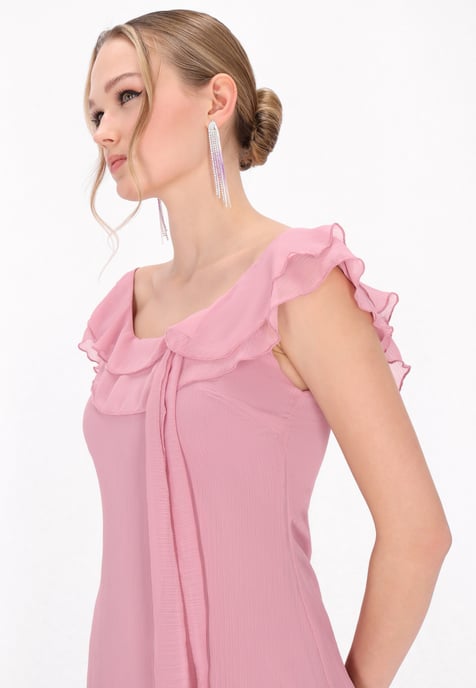 Mymo Kleid Frauen Rose - Image 5
