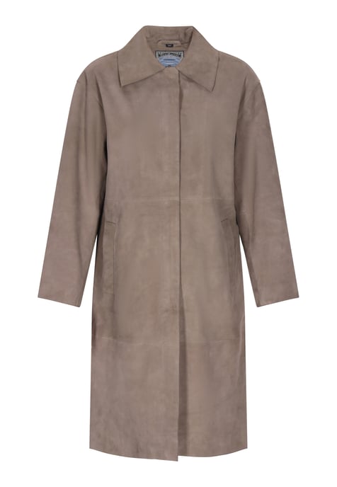 Dreimaster Mantel Frauen taupe grau - Image 1