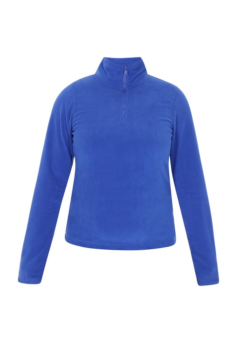 Mymo Fleecepullover Damen KÖNIGSBLAU - Image 1