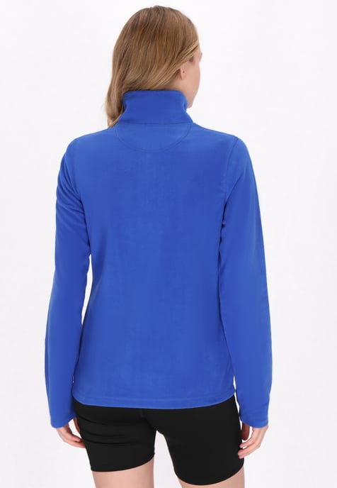 Mymo Fleecepullover Damen KÖNIGSBLAU - Image 4
